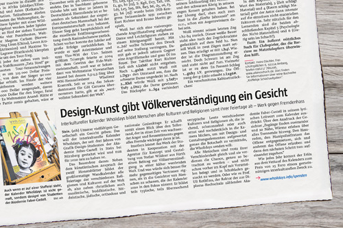 Der neue Tag: „Design-Kunst gibt Völkerverständigung ein Gesicht“