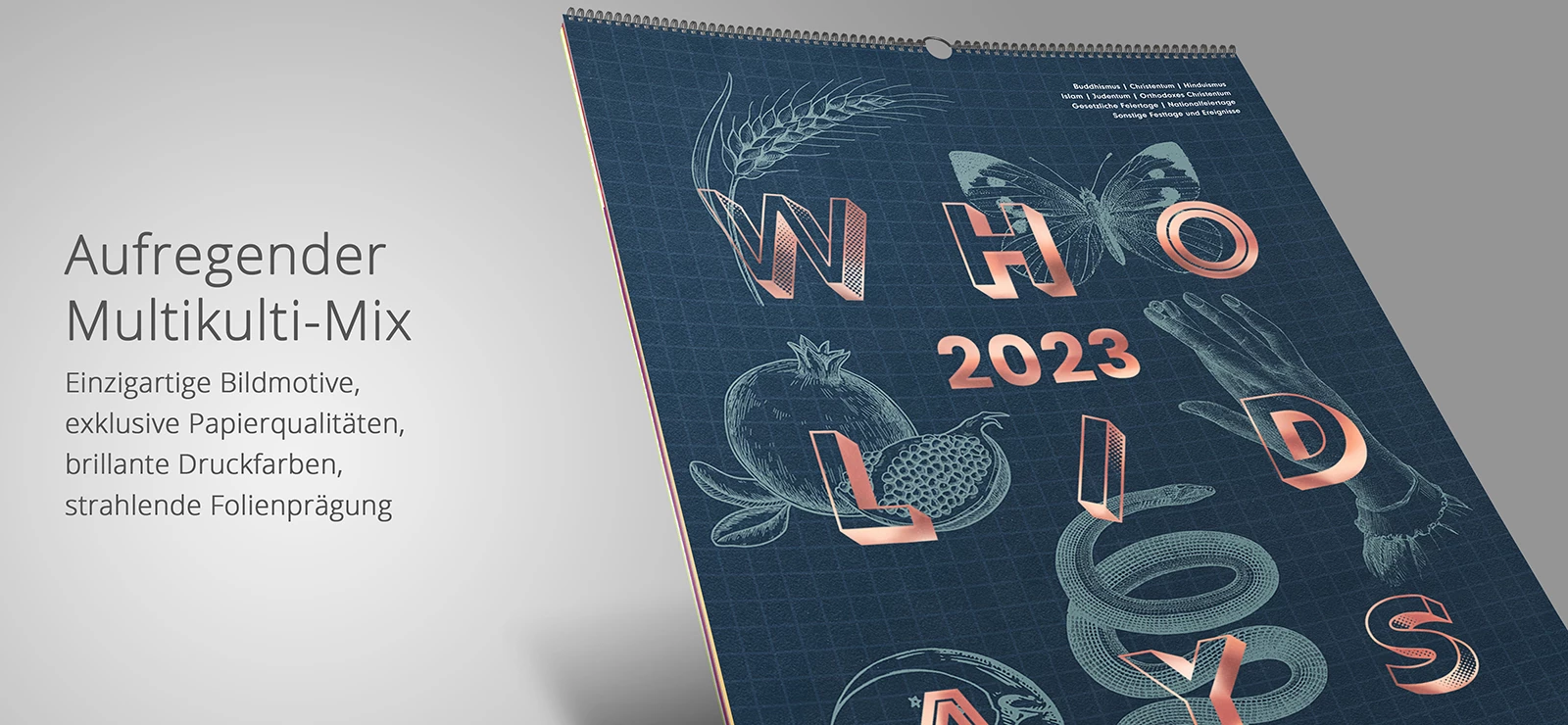 Der wholidays-Kalender 2023
