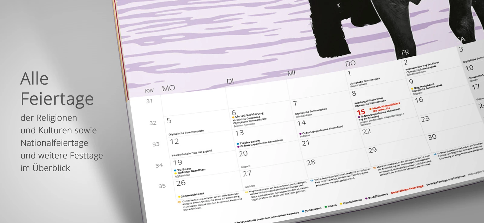 wholidays – der interkulturelle Kalender
