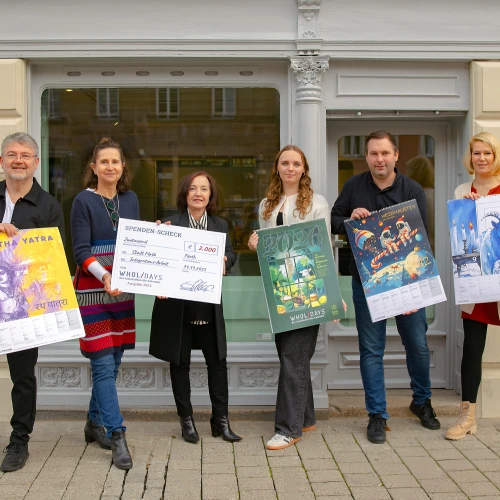 Abbildung in einer Galerie zum Presseartikel