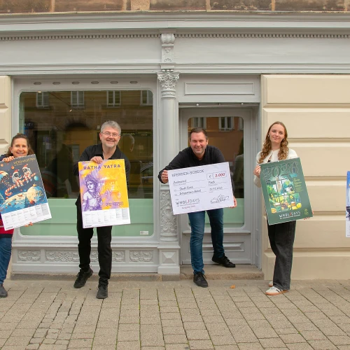 Abbildung in einer Galerie zum Presseartikel
