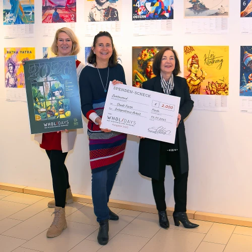 Abbildung in einer Galerie zum Presseartikel