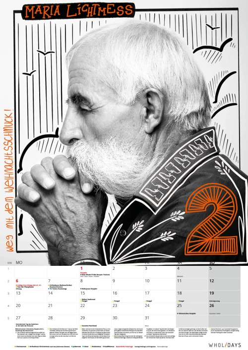 Der Monatskalender 2020 – Entwürfe – #02_08