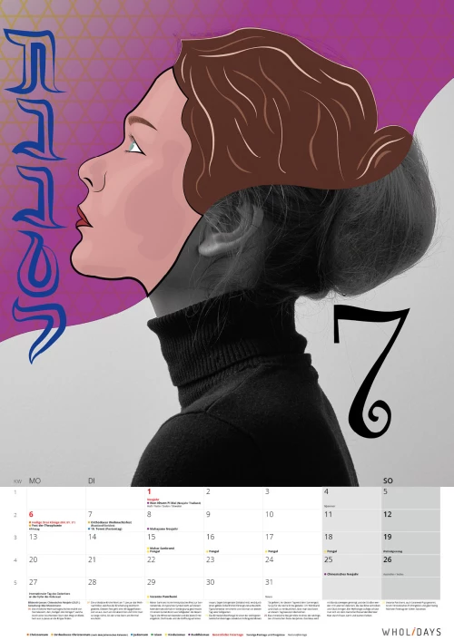 Der Monatskalender 2020 – Entwürfe – #07_02