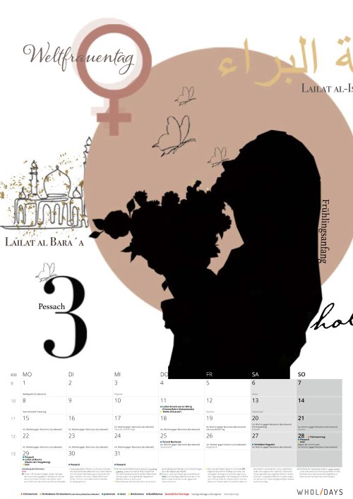 Der wholidays-Kalender 2021 – Entwürfe – #03_05