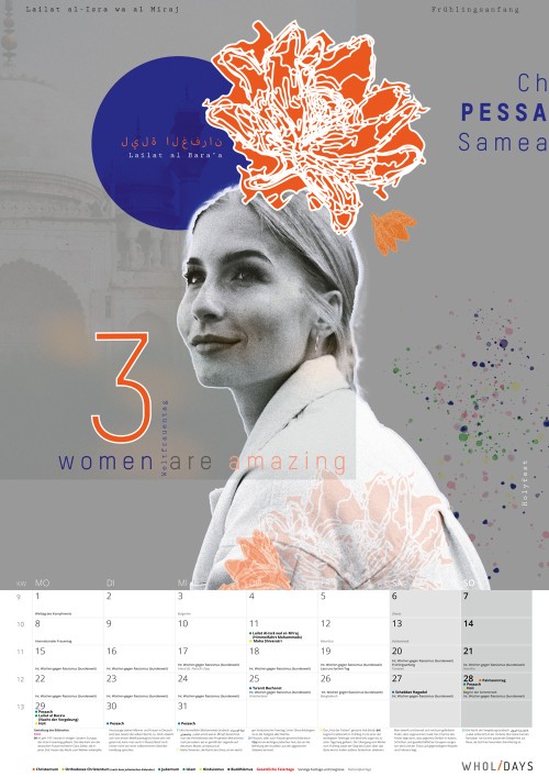 Der wholidays-Kalender 2021 – Entwürfe – #03_09