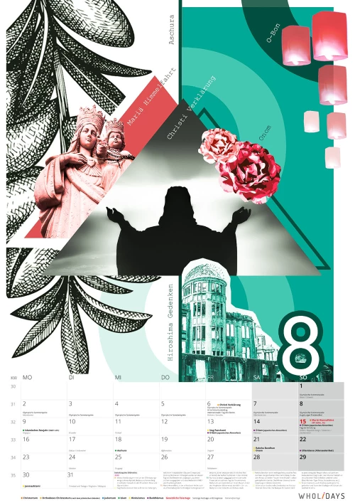 Der wholidays-Kalender 2021 – Entwürfe – #08_01