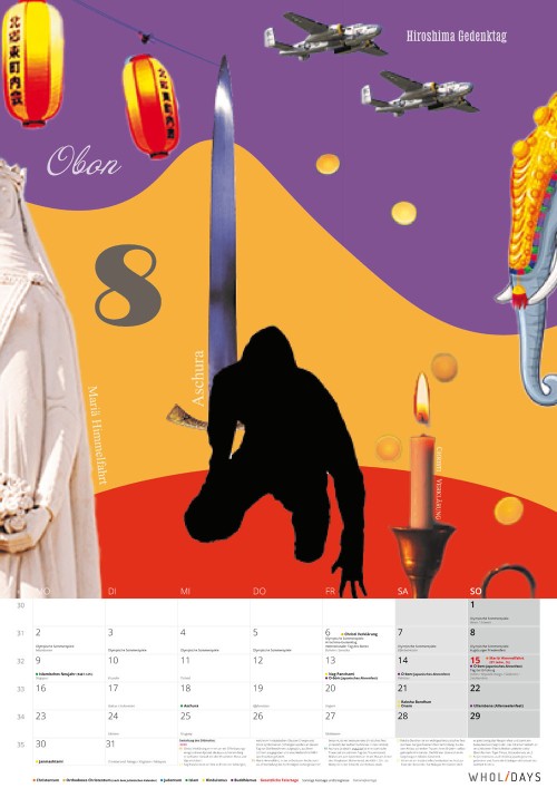 Der wholidays-Kalender 2021 – Entwürfe – #08_03
