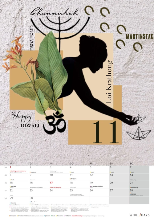 Der wholidays-Kalender 2021 – Entwürfe – #11_01