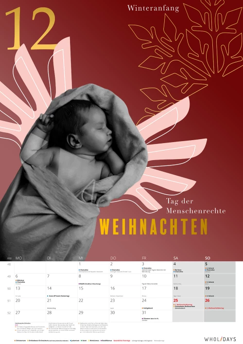 Der wholidays-Kalender 2021 – Entwürfe – #12_02