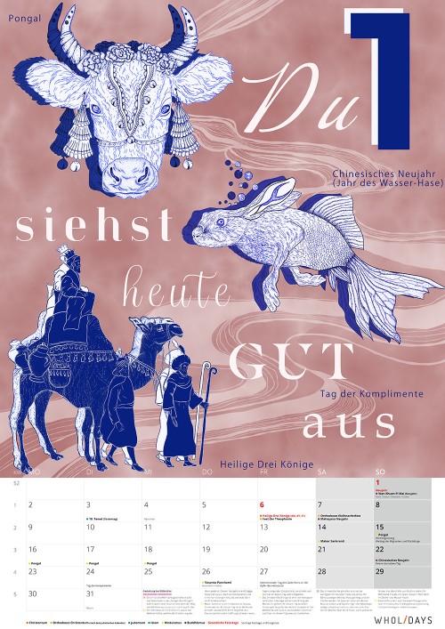 Der wholidays-Kalender 2023 – Entwürfe – #01_05