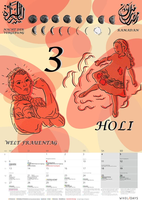 Der wholidays-Kalender 2023 – Entwürfe – #03_05