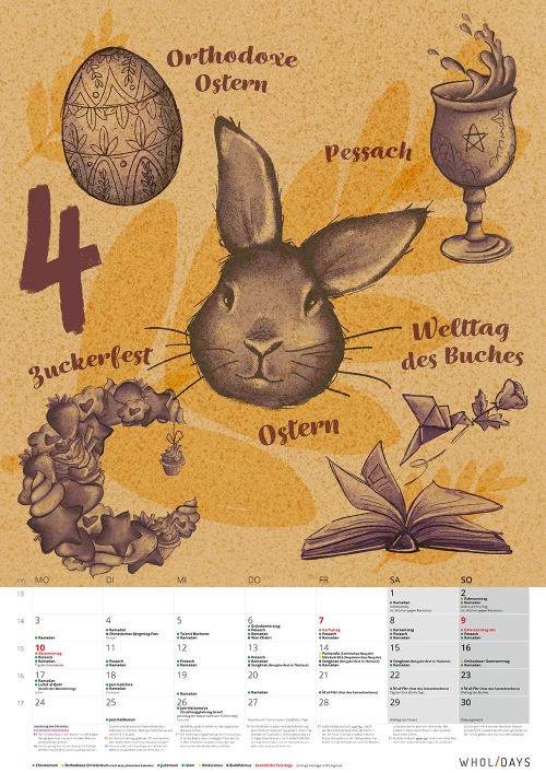 Der wholidays-Kalender 2023 – Entwürfe – #04_01