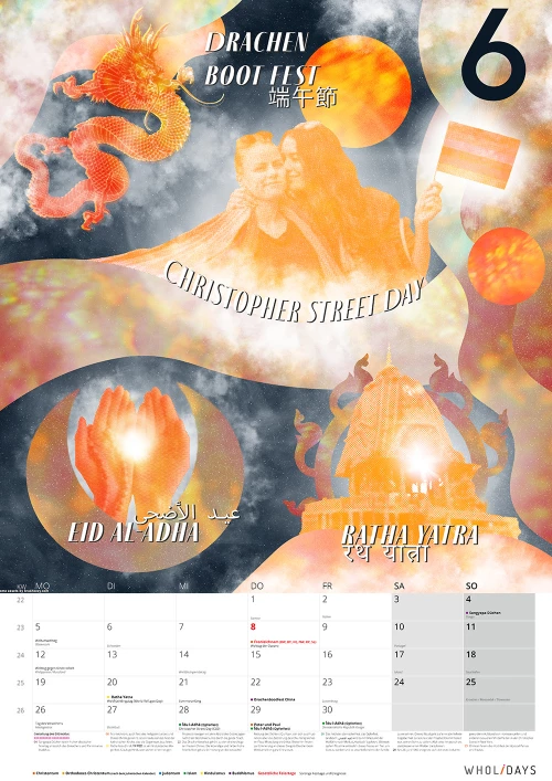 Der wholidays-Kalender 2023 – Entwürfe – #06_01