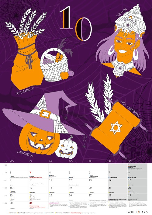 Der wholidays-Kalender 2023 – Entwürfe – #10_04