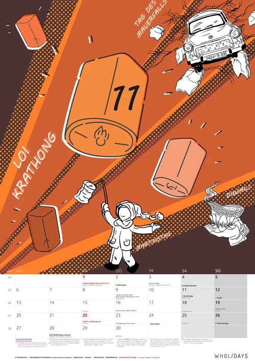 Der wholidays-Kalender 2023 – Entwürfe – #11_07