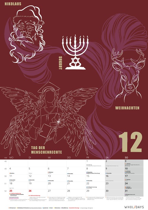 Der wholidays-Kalender 2023 – Entwürfe – #12_04