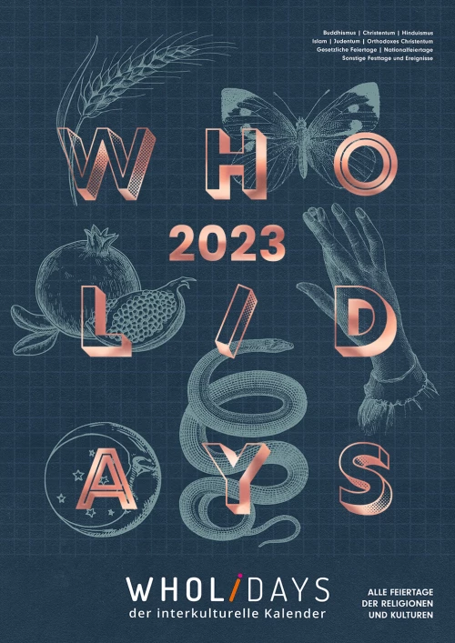 Der wholidays-Kalender 2023 – Titel
