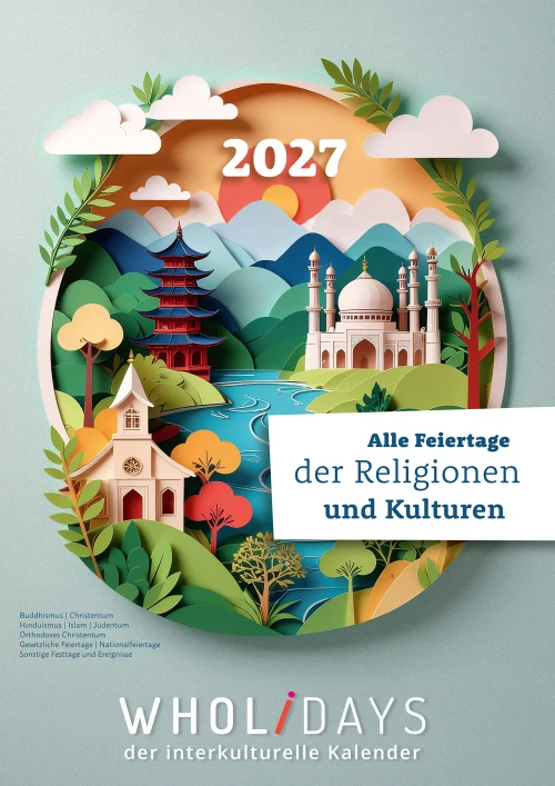 Der wholidays-Kalender 2027 – Titel