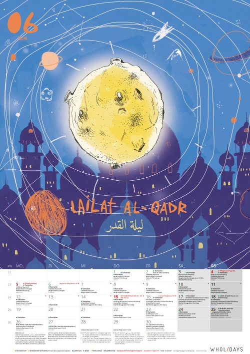 Der Monatskalender 2017 – Juni
