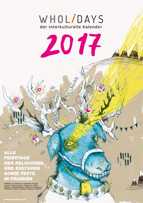 Der Monatskalender 2017 – Deckblatt