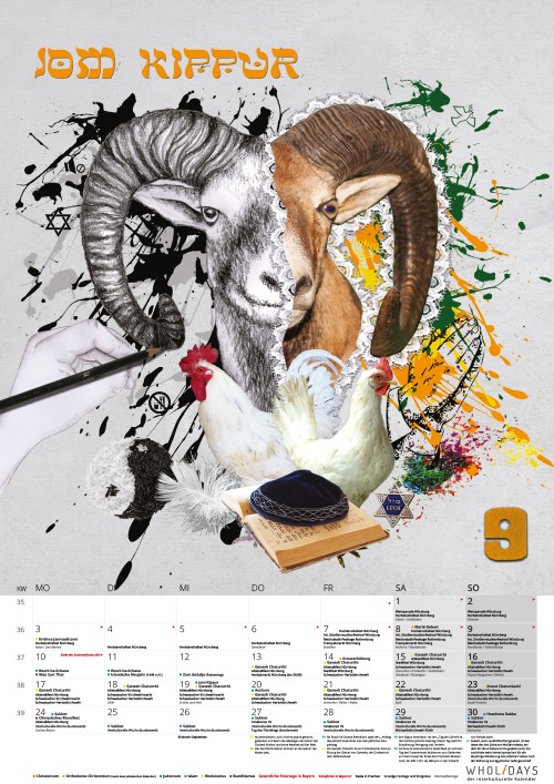 Der Monatskalender 2018 – Entwürfe – #09_04