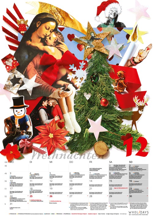 Der Monatskalender 2018 – Entwürfe – #12_03