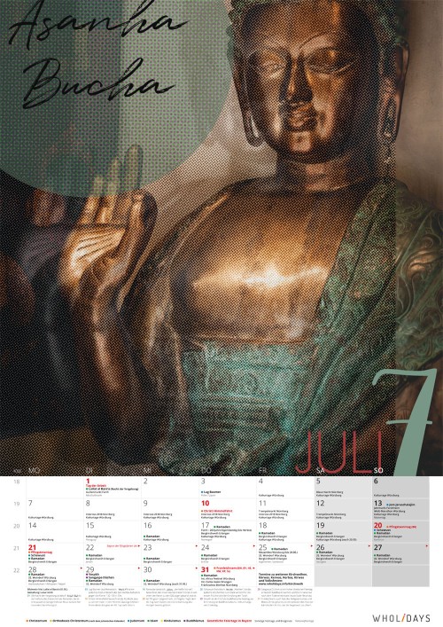 Der Monatskalender 2019 – Entwürfe – #07_02