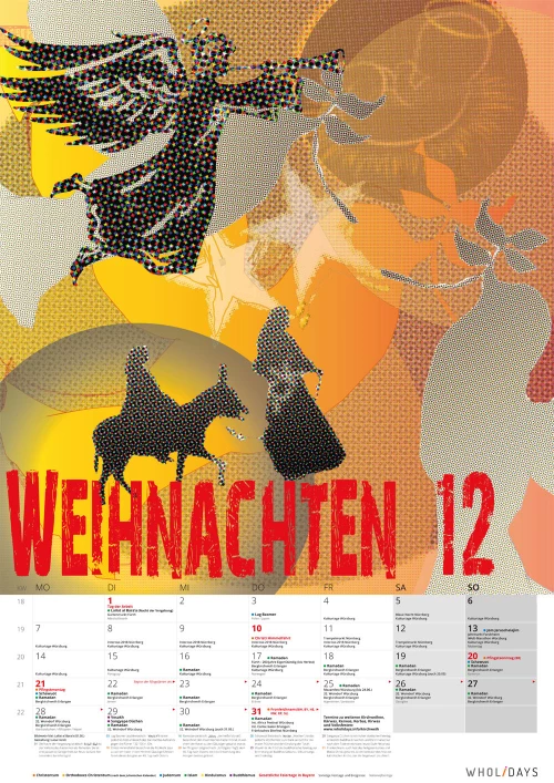 Der Monatskalender 2019 – Entwürfe – #12_01