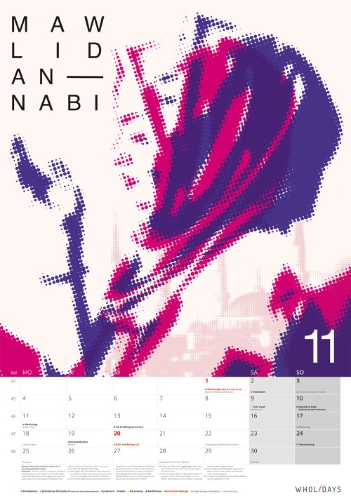 Der Monatskalender 2019 – Mawlid an-Nabi