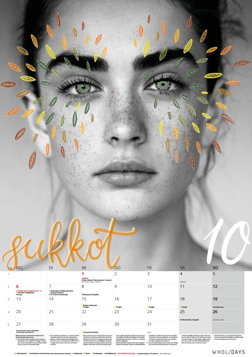 Der Monatskalender 2020 – Entwürfe – #10_04
