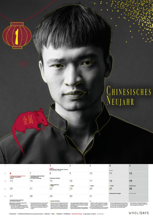 Der Monatskalender 2020 – Entwürfe – #01_01