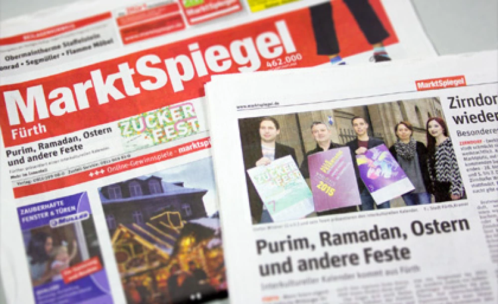 Artikel über wholidays im Fürther MarktSpiegel